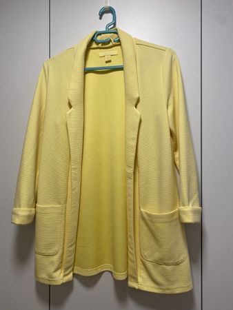 Amisu Frühlingsblazer, Gr. 36, gelb