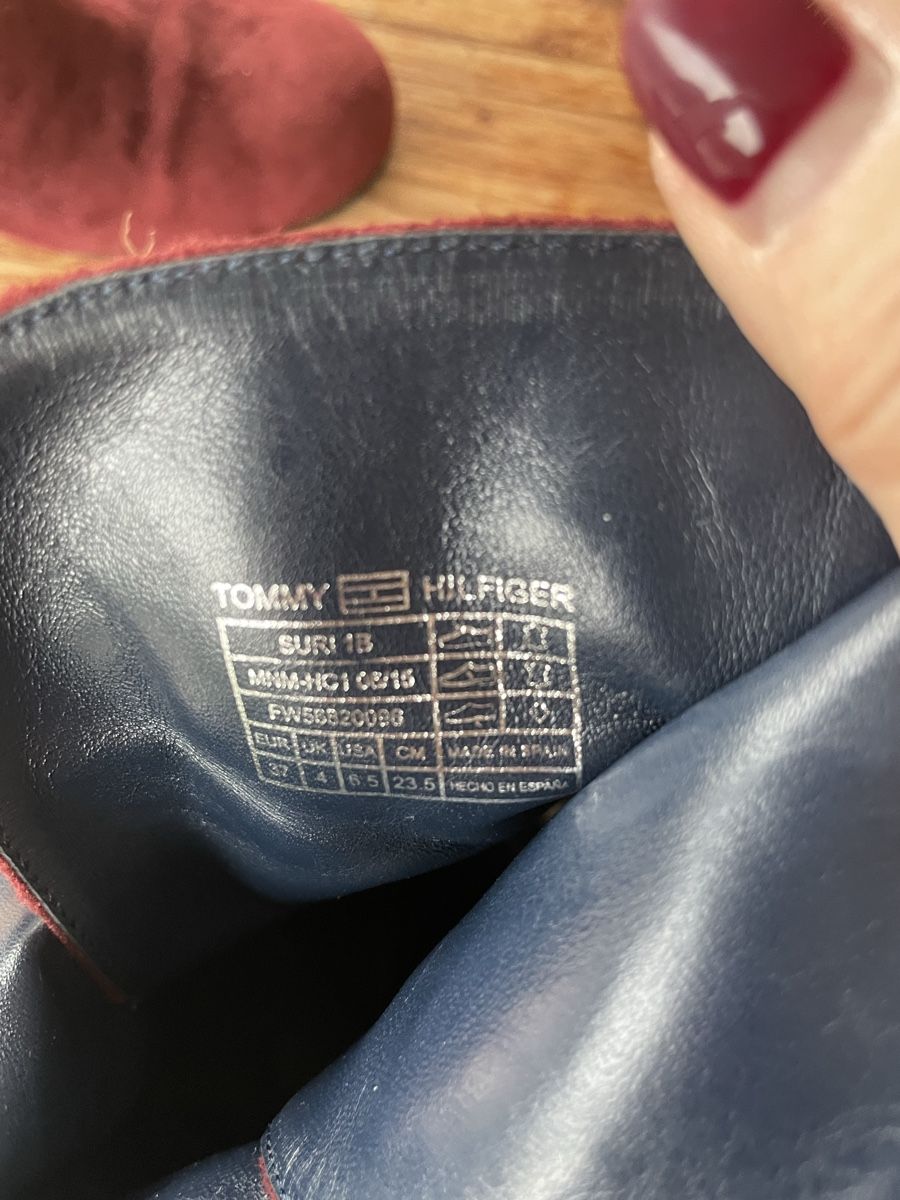 Tommy Hilfiger Damenschuhe: Tommy Hilfiger Wildleder Stiefeletten Gr. 37 – Gebraucht aus Kilchberg ZH von wolken03 3