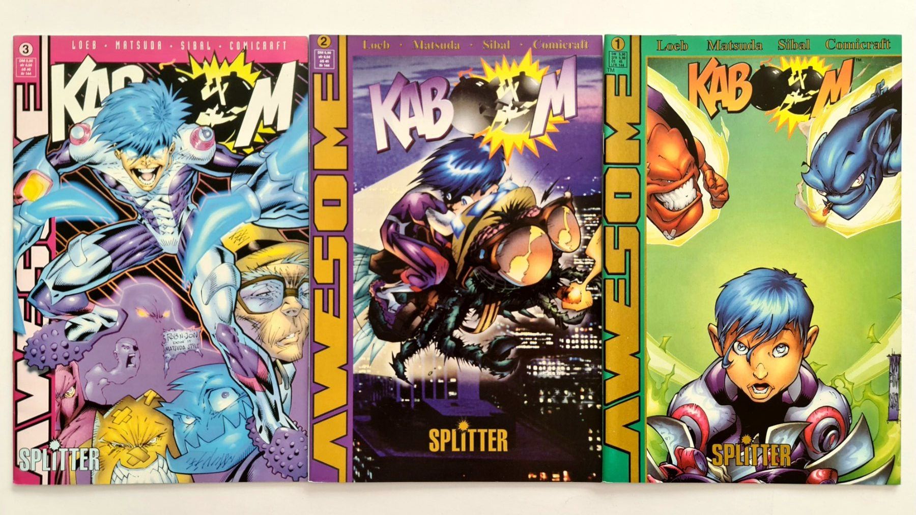 Comics: Kaboom! Comic-Hefte 1-3 - Splitter Verlag – Neu (gemäss Beschreibung) aus Aesch BL von pri_fp8t