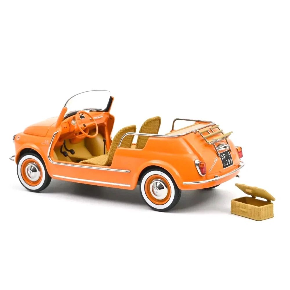 Fiat Modellini d'auto: FIAT 500 JOLLY 1965 MASSSTAB 1:18 – Nuovo e nell'imballaggio originale da Erlenbach im Simmental venduto da Model_box 6