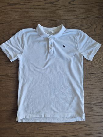 Polo H&M weiss Grösse 146/152 