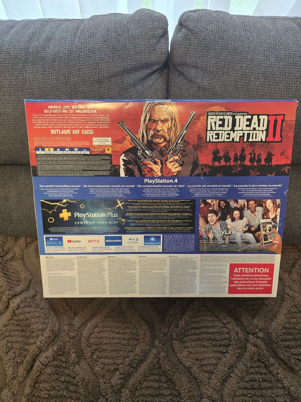 Sony Console: PlayStation 4 1TB + Red Dead Redemption 2, Top! – Nuovo (secondo la descrizione) da Winterthur venduto da AMKOM5E39 1