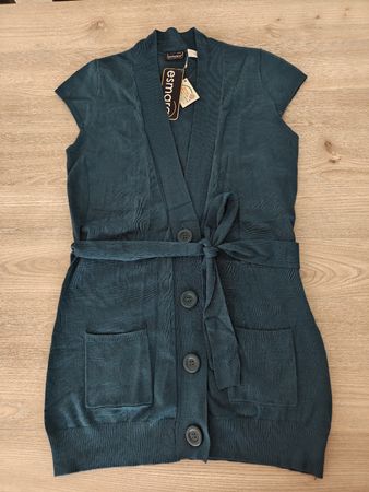 NEU - Cardigan - Petrolfarben - Gr. 36/38