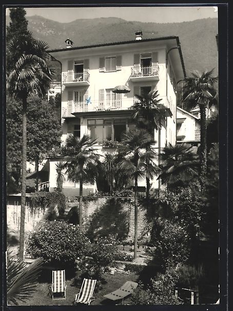 Cartes postales: AK Locarno, Klein-Hotel Belmonte – D'occasion à Berlin par bartko-reher