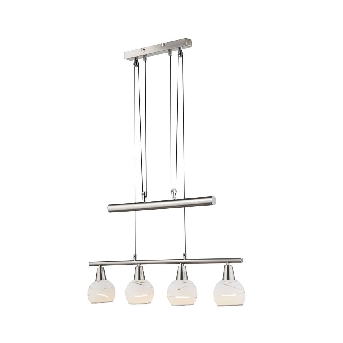 Lustres & lampes de plafonds: LED Pendelleuchte, Glas, 60 cm x 10 cm – Neuf (Voir description) à Kreuzlingen par Smart-Light 6
