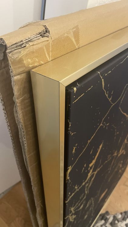 Foto & Immagini: Pfister Bild Gold & schwarz 100x69 cm – Usato da Oberwil BL venduto da J.L. 2