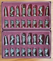 Schachfiguren aus Metall "Zeus"