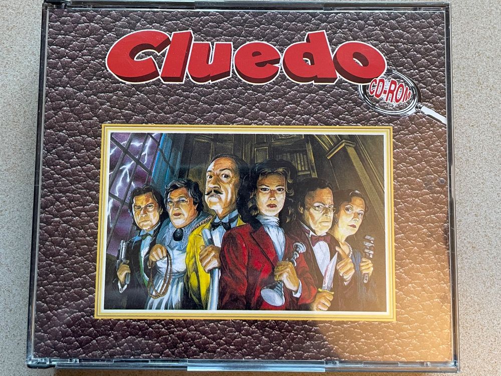 CLUEDO - Jeu rétro PC Big Box - Jeux vidéo