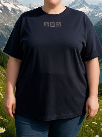 ❤️ Dunkelblau T-Shirt, Grösse XXL, perfekt für den Sommer!