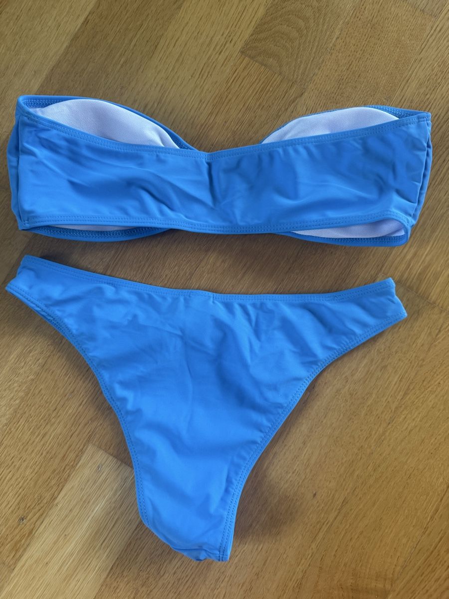 Badekleider & Bikinis: Bikini Trägerlos blau Grösse S – Neu (gemäss Beschreibung) aus Männedorf von mariadelrocioeberle 2