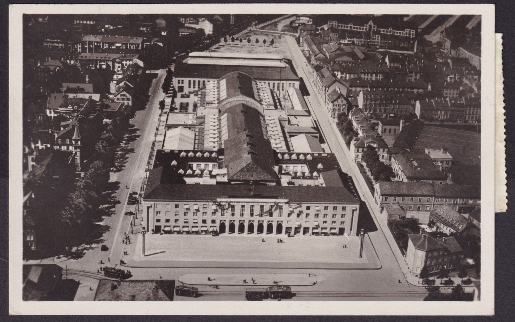 Alle Briefmarken: SCHWEIZ 1928, AK "Mustermesse Basel", Flugpost – Gebraucht aus Meyriez von Fuewa 1