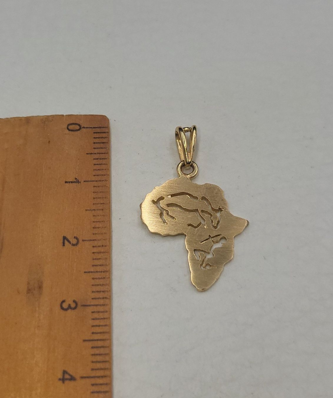 Ciondoli: Gold 585 Africa Anhänger – Usato da Wald ZH venduto da Dasilver 1