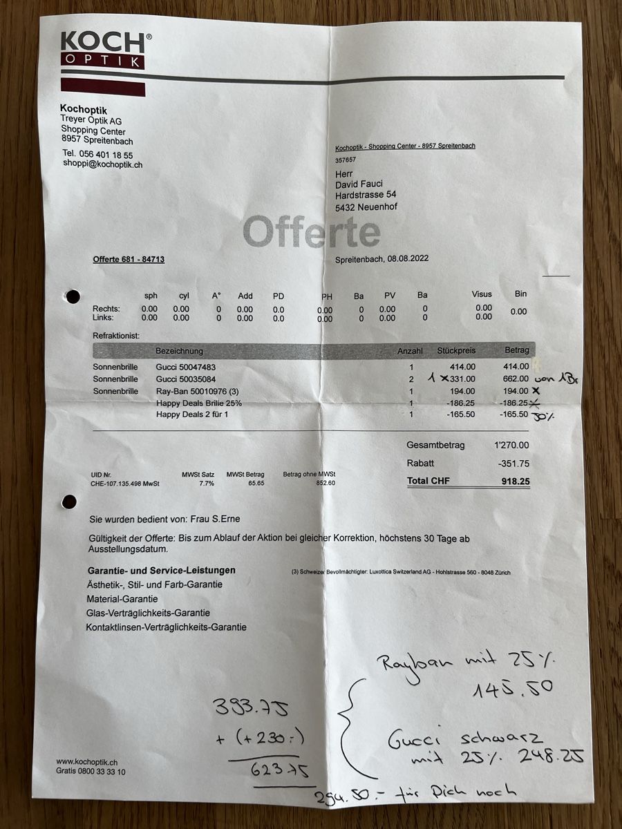 Gucci Brillen & Gläser: Gucci Sonnenbrille – Neu (gemäss Beschreibung) aus Wettingen von fau_g78n 4