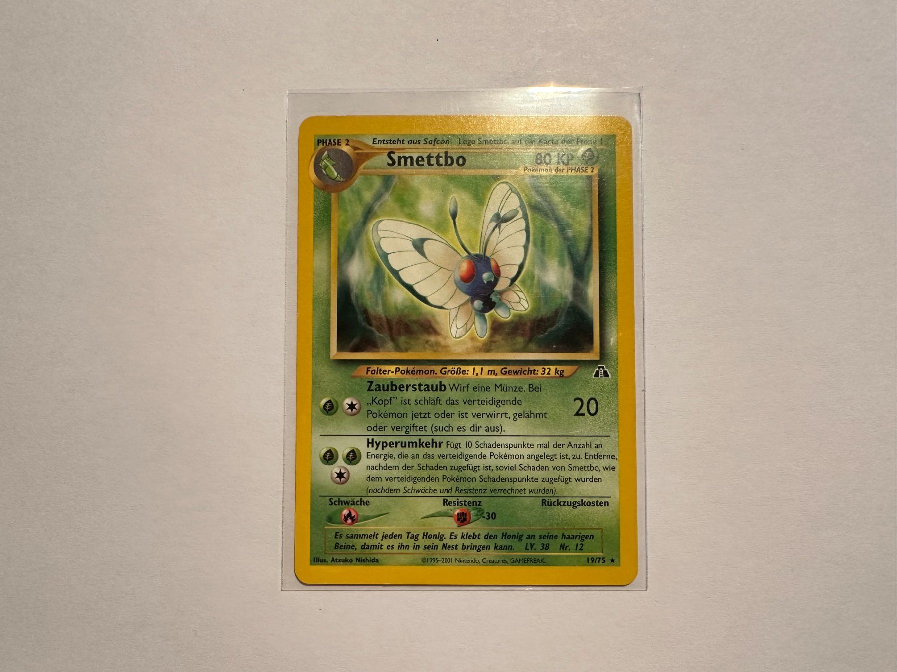 Pokémon Sammelbilder & Trading cards: Smettbo non holo Neo Entdeckung DE – Gebraucht aus Hagendorn von Pokecollectorch