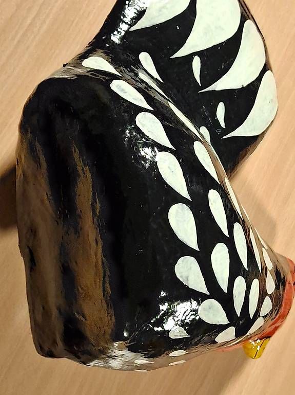 Lambert Tutte le decorazioni: Papier Mache Henne von Günther Lambert – Nuovo (secondo la descrizione) da Bettwil venduto da Nance 1