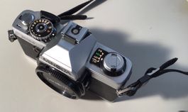 MINOLTA XG-1 Kamera mit Zubehör und 2 Objektiven