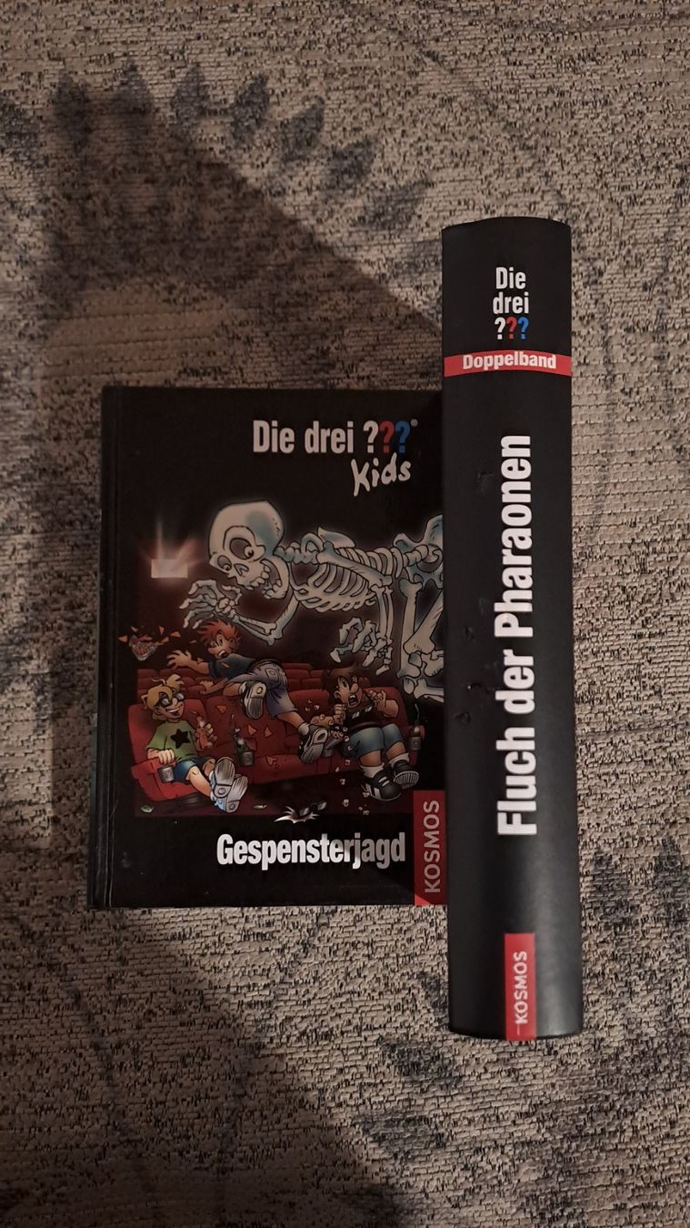 Libri: Die drei ???, Gespensterjagd & Fluch der Pharaonen – Usato da Zürich venduto da mili021 2