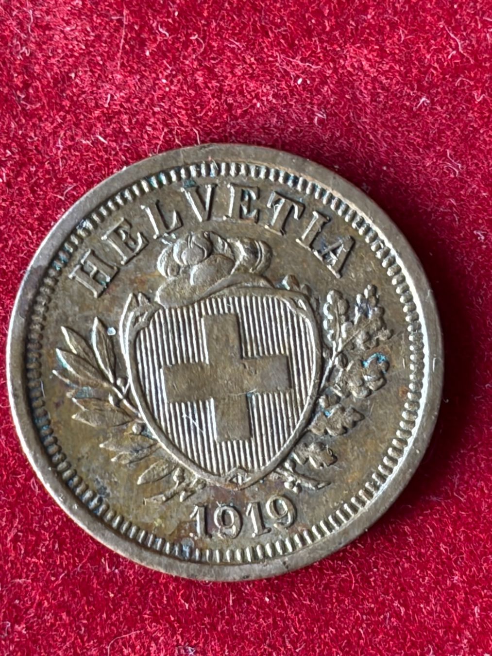 Alle Münzen: 1 Centime 1919 Berne - Vorzüglich / Superbe – Gebraucht aus LE LIGNON von Katanaion
