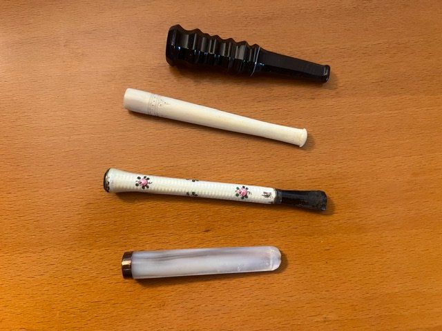 Tabakpfeifen & Zubehör: Set 4 bocchini per sigarette assortiti – Gebraucht aus S. Pietro von SORETOLO