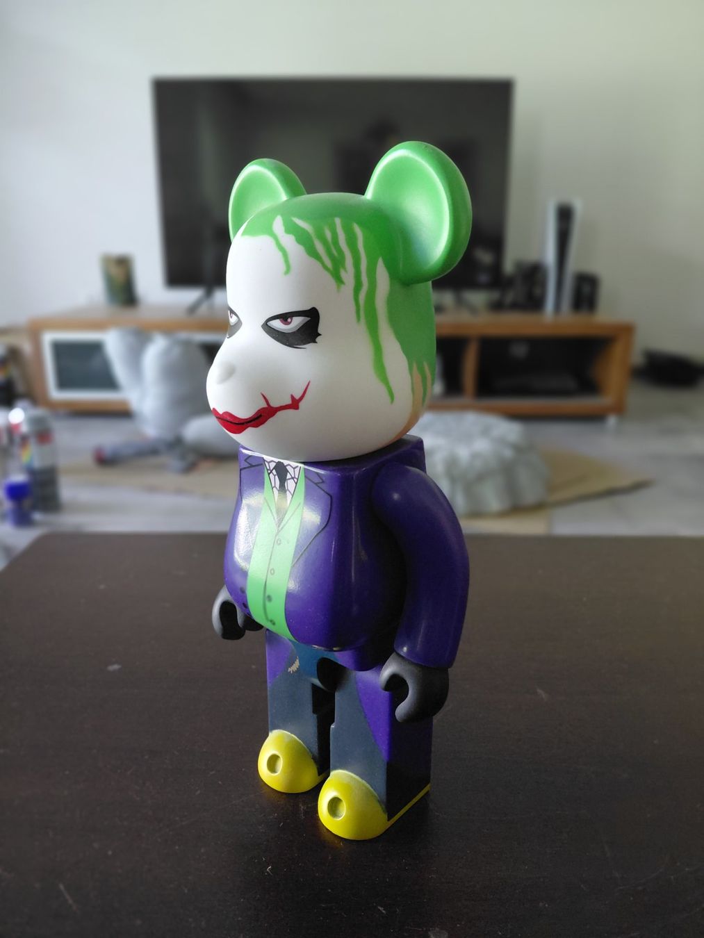 Statuette: Bearbrick The Joker 400% – Nuovo e nell'imballaggio originale da YVERDON-LES-BAINS venduto da Tony-no 1