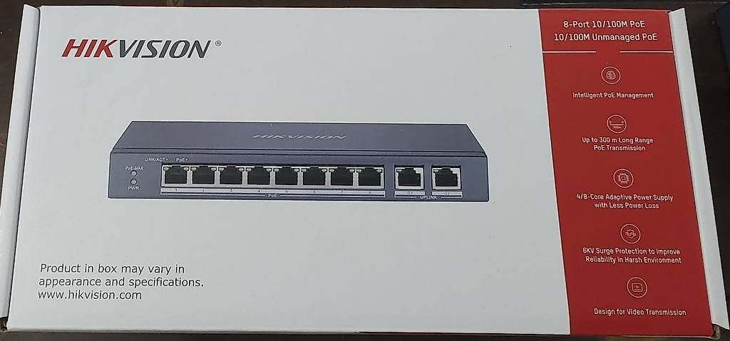Sistema di controllo: PoE Switch Hik Vision – Usato da Solothurn venduto da gaming1975