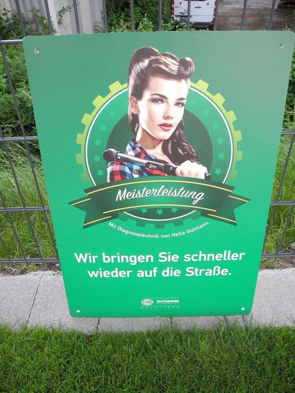 Insegne: AUTO-WERKSTATT SCHILD – Usato da Reinach AG venduto da Huckleberrysix 1