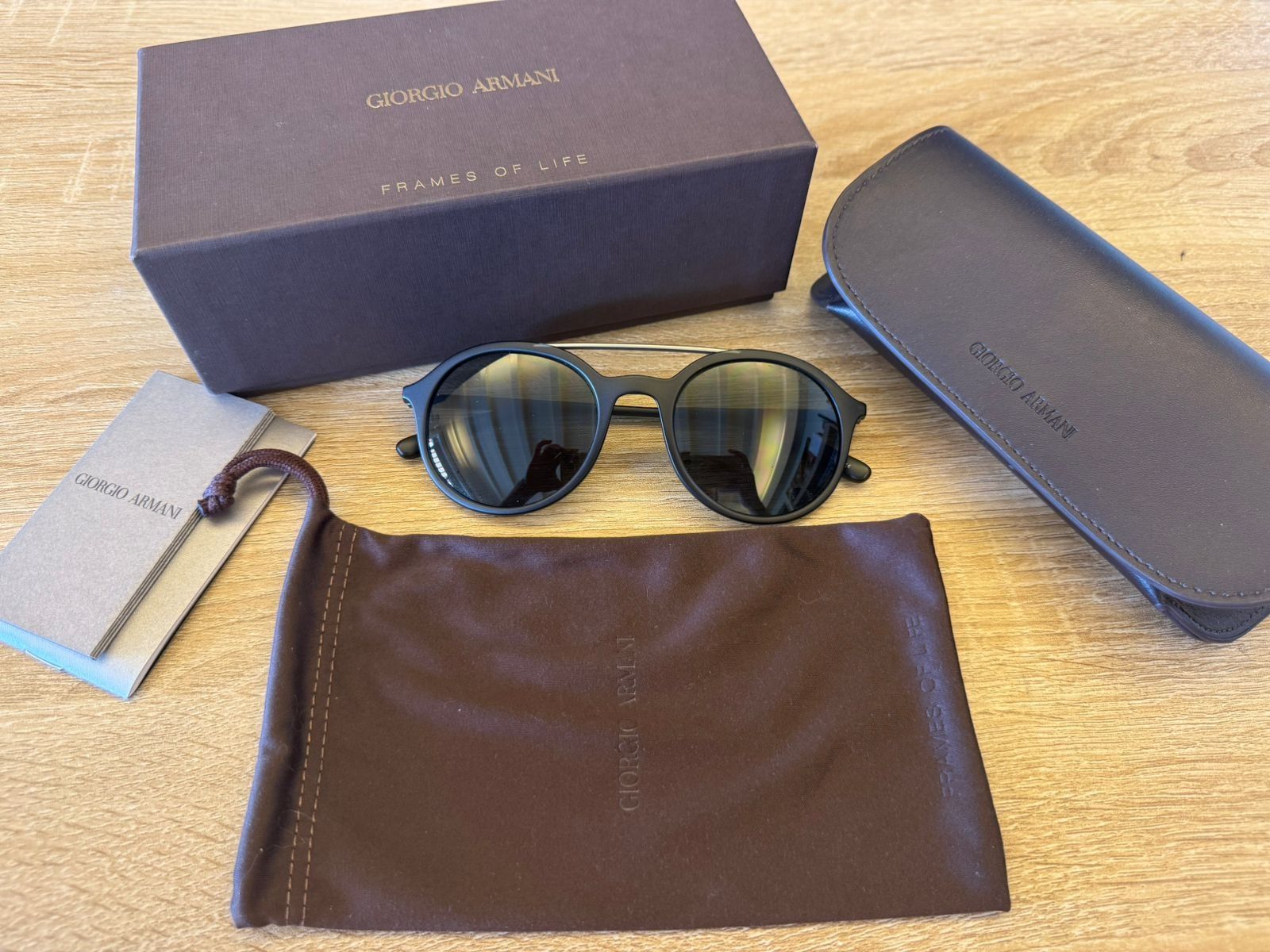 Armani Occhiali & Lenti: Giorgio Armani AR8077 Herren Sonnebrille – Nuovo (secondo la descrizione) da Thun venduto da Sde 1