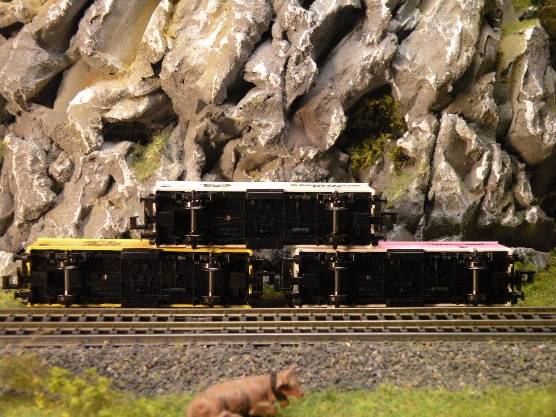 Arnold Modellini di ferrovie: 3 Güterwagen Set 309 – Usato da Steffisburg venduto da loki36 2