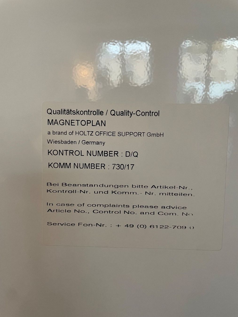 Magnetoplan Lavagne: Mobile Magnetoplan Whiteboard / Flipchart – Usato da Winkel venduto da jen_5wrx 2