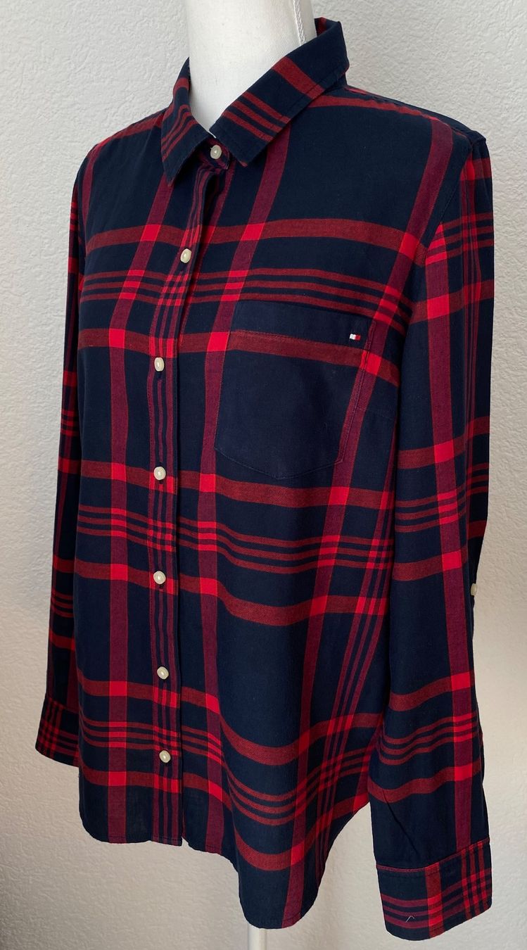 Tommy Hilfiger Camicette: Tommy Hilfiger Hemdbluse Gr.M – Usato da Oberwil BL venduto da Leni-Mischi 2