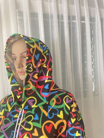 MUST HAVE - stylisches Hoodie/Pullover, bunt, XL