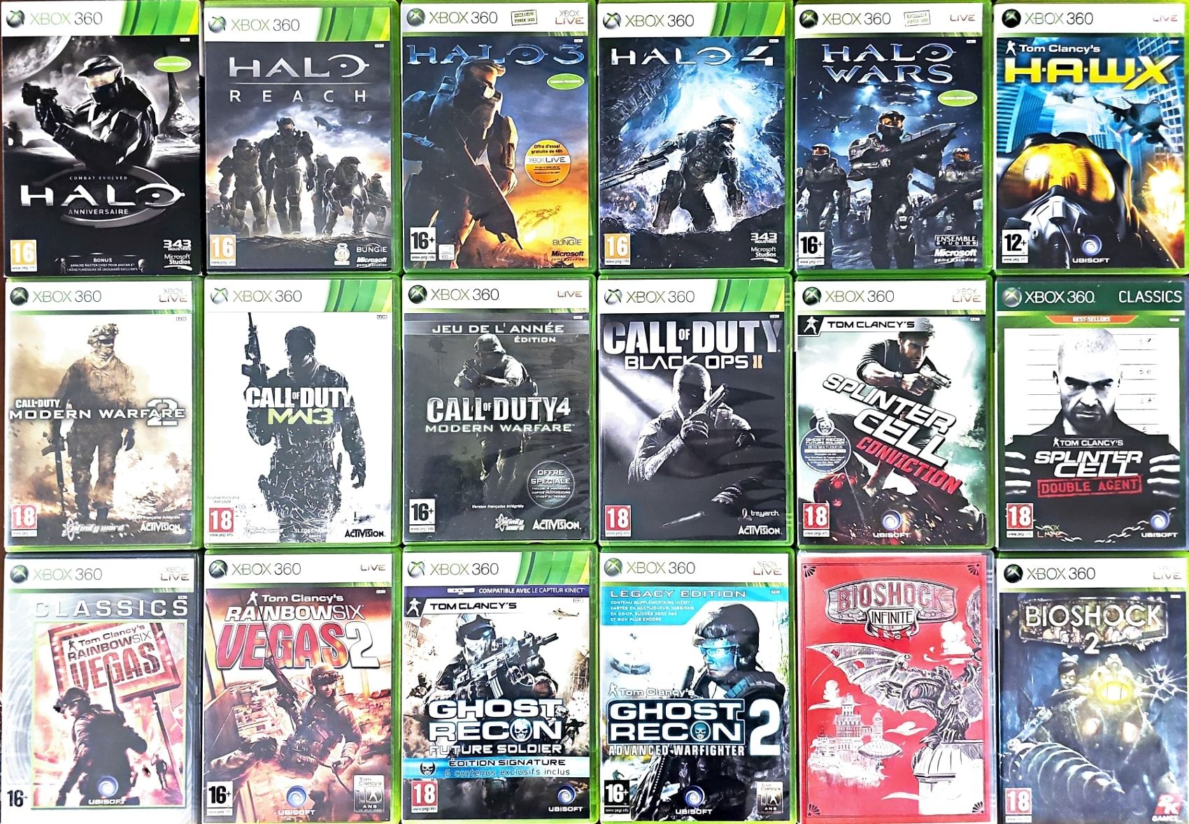 Microsoft Giochi: Jeux XBOX 360 – Usato da Neuchâtel venduto da Opportunity65 1