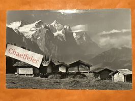 1968 12522 Hasliberg ob Meiringen, Mägisalp mit Wetterhorng