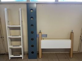 FLEXA échelle, pieds lit haut et barrière