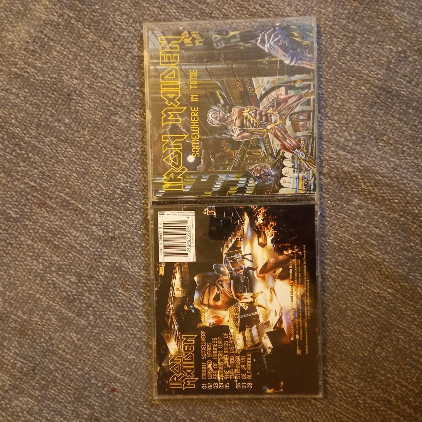 CDs: Iron maiden- somewhere... – Gebraucht aus St-Cergue von VeganWarrior