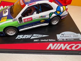 SUBARU WRC «LIMITED EDITION «15 Jahre RALLY SLOT» NINCO 1:32