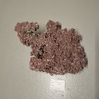 Calzit Rarität 30x24cm Stufe Doppelender Buntkupferkies