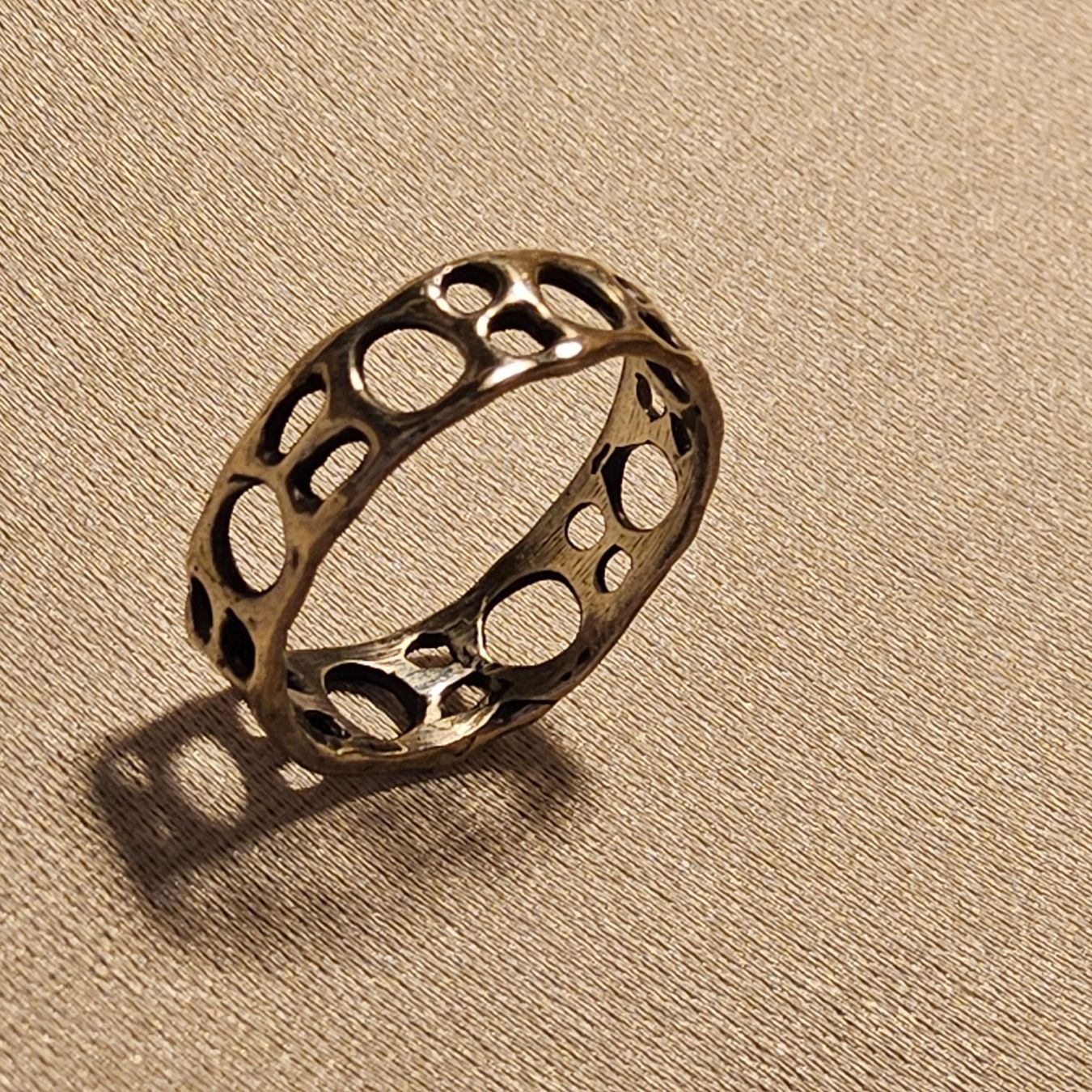 Anelli: Sterling Silber Ring, Handmade, ca 1970, Grösse 50 – Usato da Zürich venduto da helsan 2