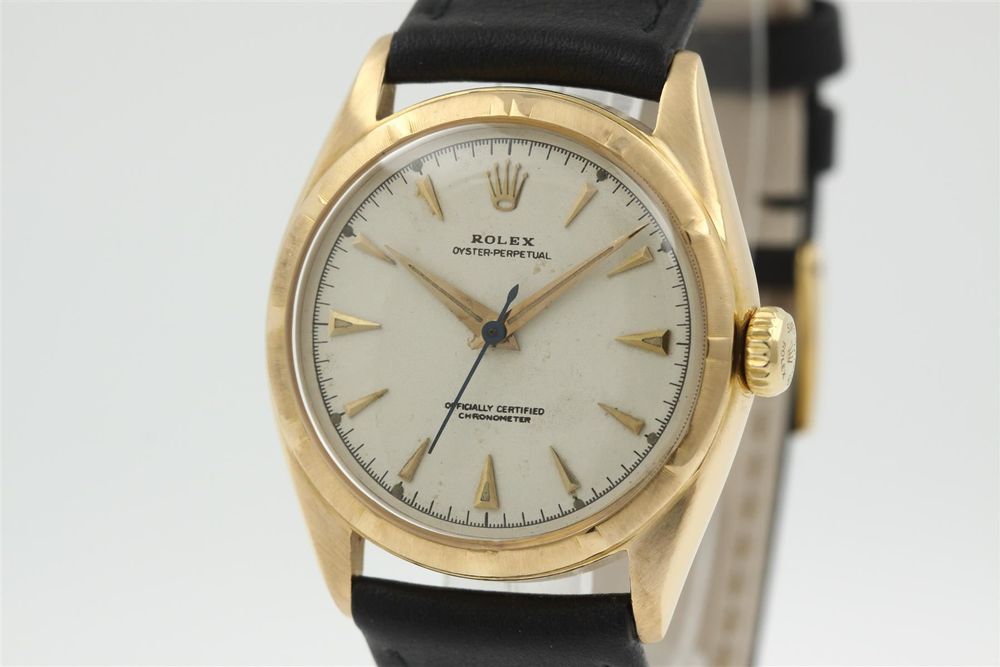 Rolex Orologi: ROLEX Oyster Perpetual 18K Vintage Ref. 6085 Kal. 645 *4972 – Usato da Zürich venduto da luxtrade