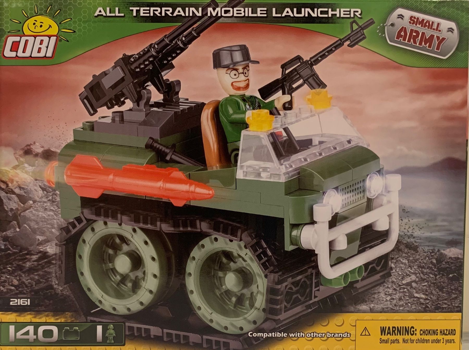 Cobi Baukästen: Cobi 2161 All Terrain Mobile Launcher Small Army – Neu und originalverpackt aus Samstagern von Msharki