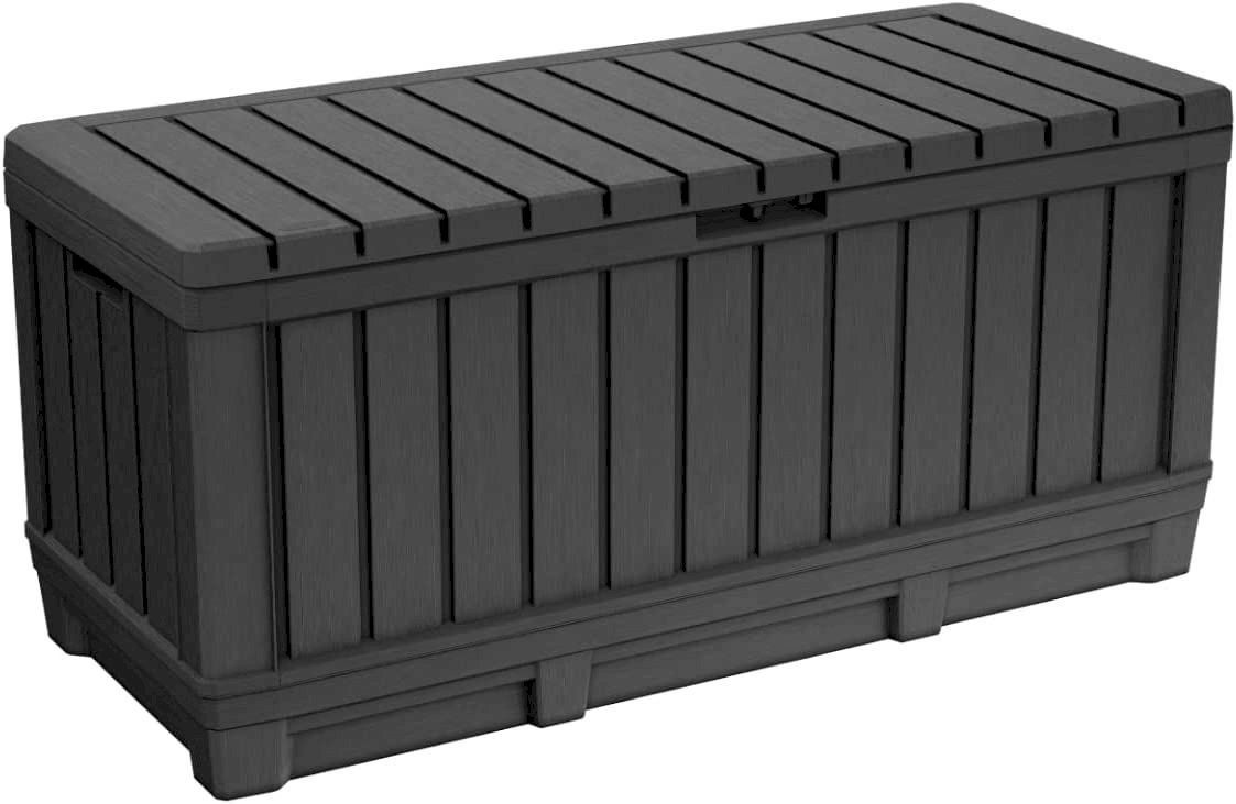Keter Auflagenboxen: Keter Kentwood 350L Terrassenbox graphit – Neu und originalverpackt aus Bottighofen von zaap