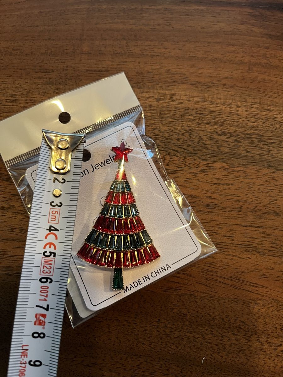 Spille & Fermagli: Brosche Weihnachtsbaum (Christbaum) – Nuovo e nell'imballaggio originale da Gams venduto da Mariawicca 4