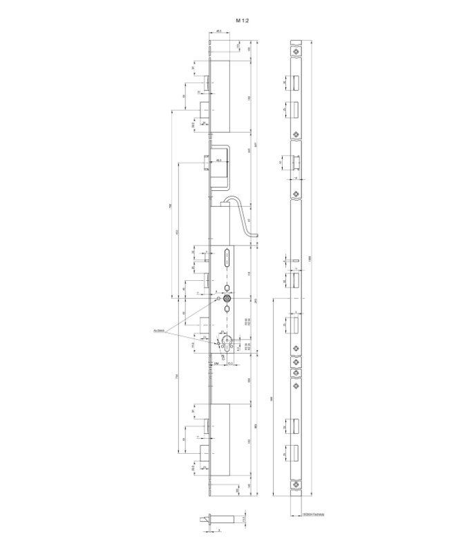 Assa Abloy Lucchetti: mFlipLock e-access 26576PBa-SV-FF – Nuovo e nell'imballaggio originale da Tübach venduto da WERK23 1