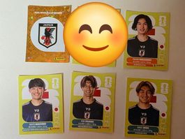 Panini 2026 WM USA JPN Japan 5 Stk. (Preis pro Stück!!!)