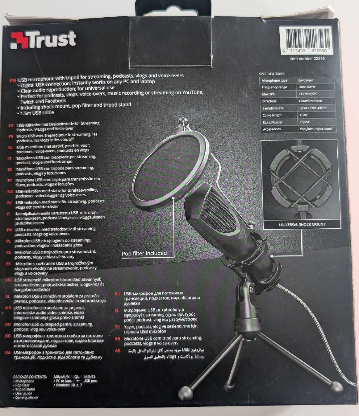 Microfoni: Trust Mantis USB Mikrofon wie neu – Nuovo e nell'imballaggio originale da St. Gallen venduto da max_8tvt 2