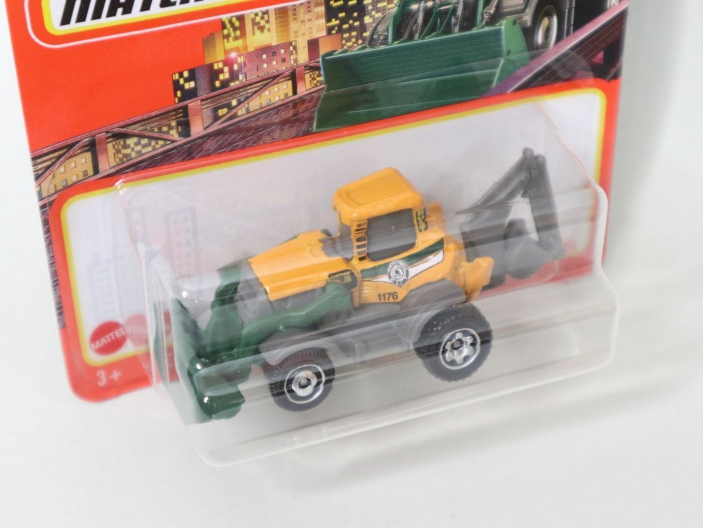 Matchbox Modellini d'auto: Matchbox Bagger MBX Backhoe neu Trax Schaufellader – Nuovo e nell'imballaggio originale da Eschenbach SG venduto da Astalavista 1