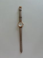 Cluse Damenuhr Roségold Gehäuse mit Lederarmband guter Zusta