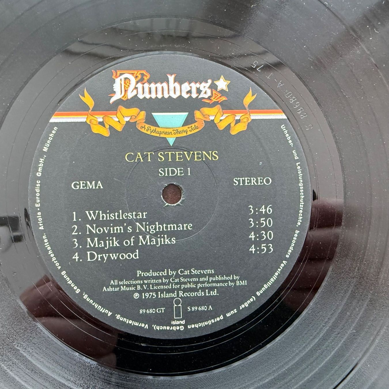 Dischi in vinile: CAT STEVEN - NUMBERS – Usato da Zürich venduto da fehlton 4