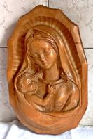 Maria mit Jesuskind Lindenholz Geschnitzt