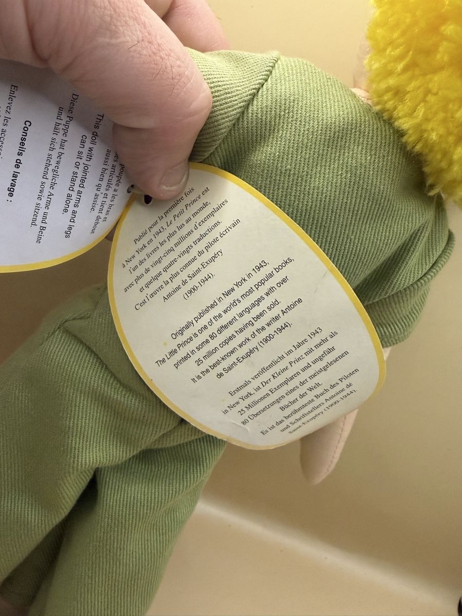 Puppen: Peluche Le Petit Prince Étiquette 1997 – Neu (gemäss Beschreibung) aus Genève von sho_67qj 5